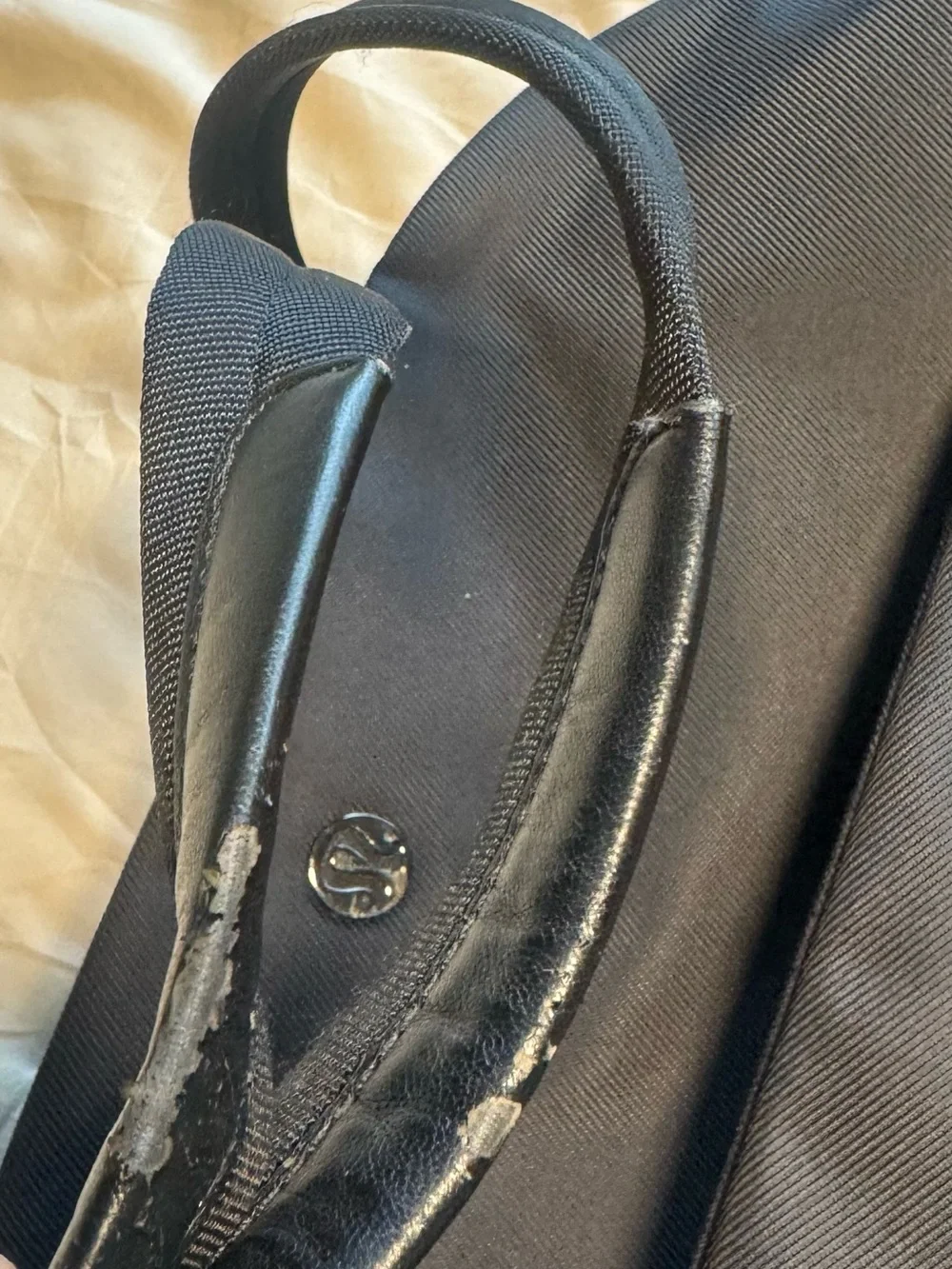 lululemon athletica Black Duffel Tote